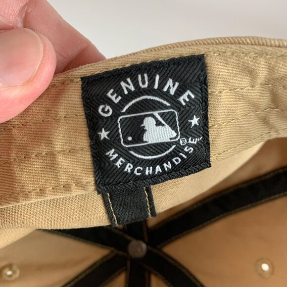 Arizona Diamondbacks MLB Beige 47 Brand Clean Up Relaxed Fit Strapback Hat - Picture 5 of 6